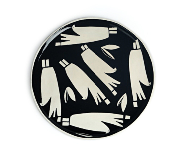 Ceramic Dish with Birds