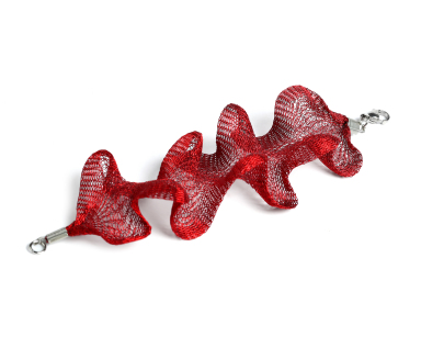 Βραχιόλι Κυματιστό Κόκκινο