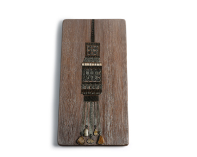 Filigree frame 19x40cm Brown