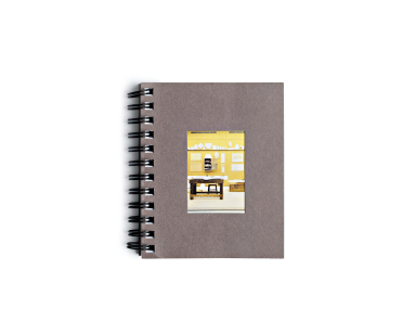 Spiral notepad from the Marble Crafts workshop