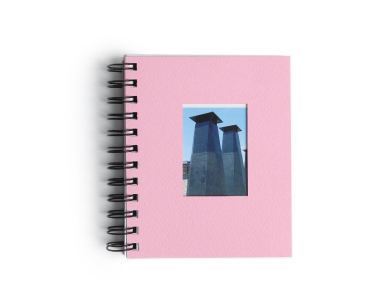 "Tsalapatas factory chimney" spiral notepad - 70 pages