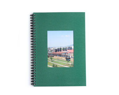 Spiral notepad from the Rooftile and Brickworks Museum - 80 pages
