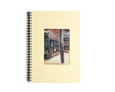 "Press" spiral notepad - 80 pages