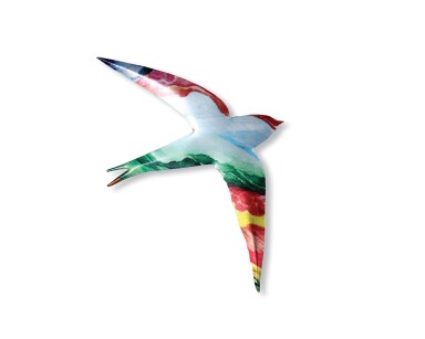 Wall Hanging Decorative Apus apus 25x33 cm R