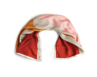 Silk Square Scarf Loom-Inspired Designs, 68x68cm