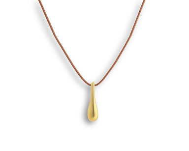 Μενταγιόν Δάκρυ Μαστίχας Επίχρυσο