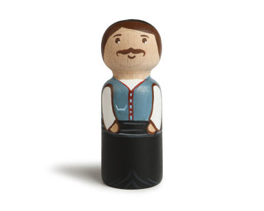 Figurine Traditional Costume Soufli Male