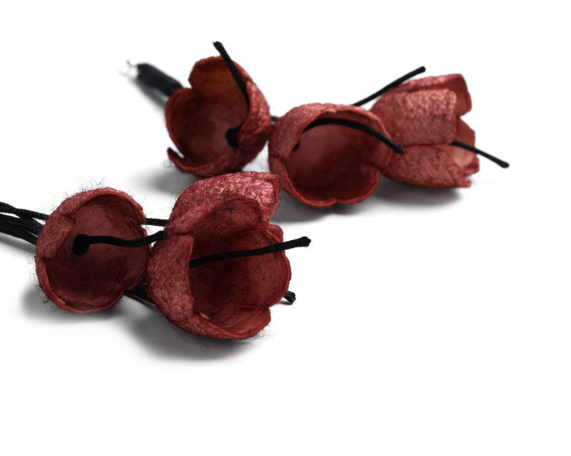 Σκουλαρίκια Κουκούλι Ροζ 1