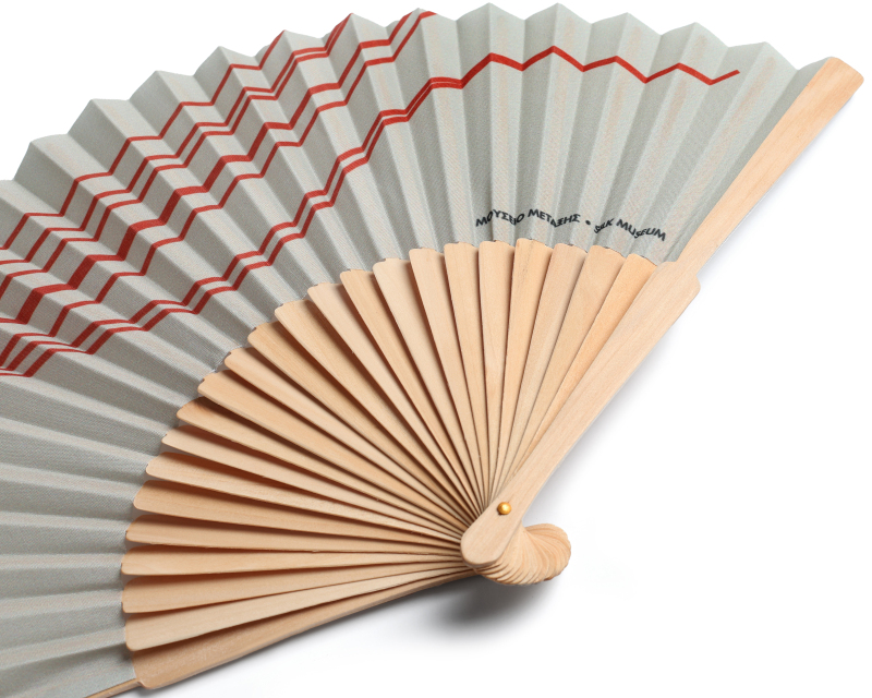 Wooden fan - Silk Museum 1