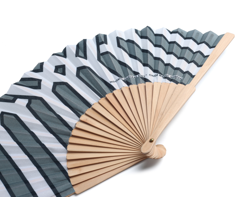 Wooden fan - Chios Mastic Museum 1