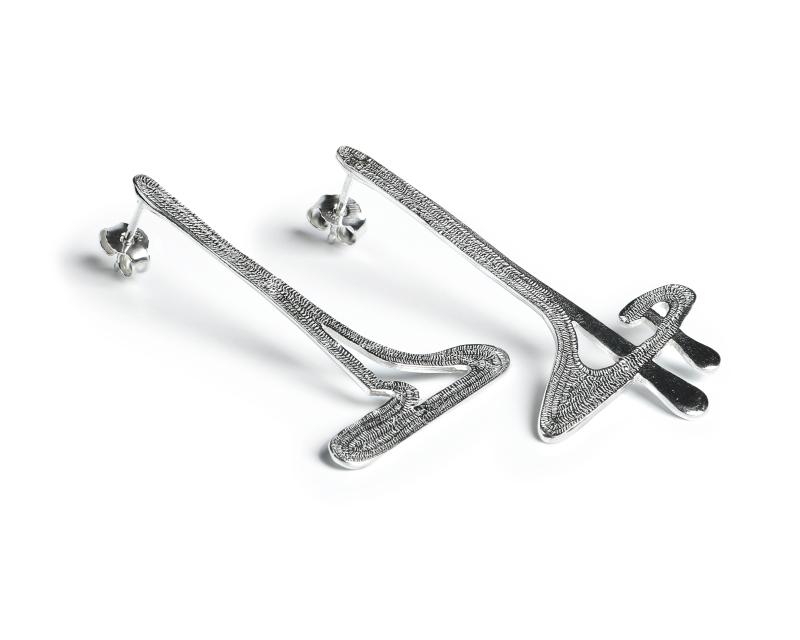 Mastic Dripping Earrings 1