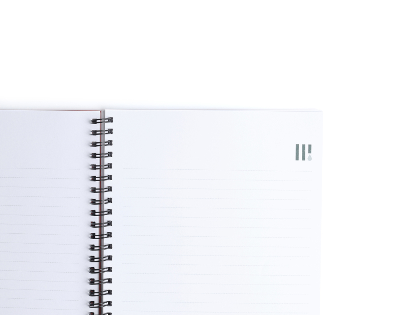 Μπλοκ Σημειώσεων Σπιράλ Πιεστήρια Ελαιόπανων - 80 φύλλα 1