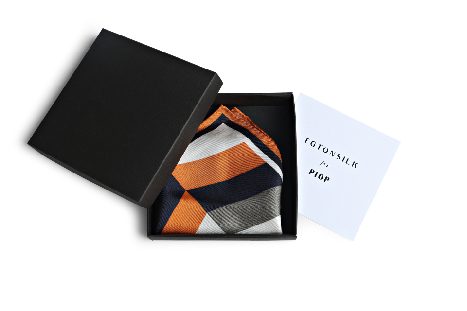 Μεταξωτό Μαντήλι Τσέπης 30x30εκ. 1