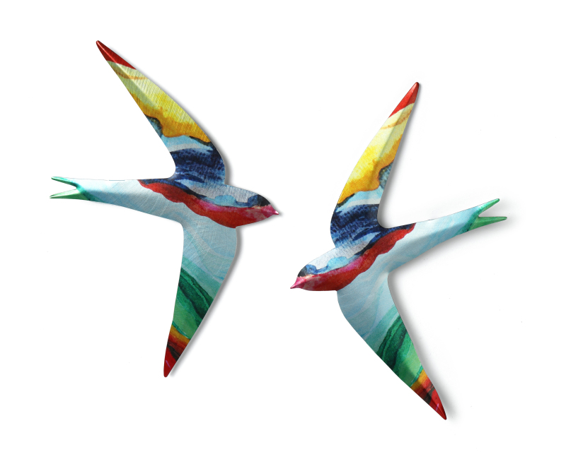 Wall Hanging Decorative Apus apus 20x27cm L 1