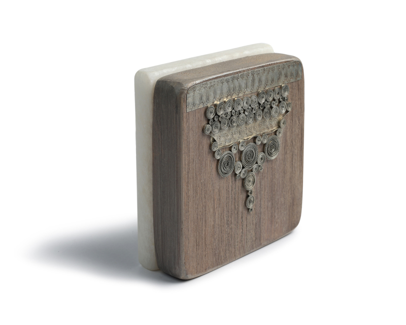 Πρες Παπιέ με Συρματερή Καφέ 1