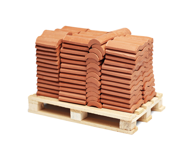 Rooftiles on a pallet 1