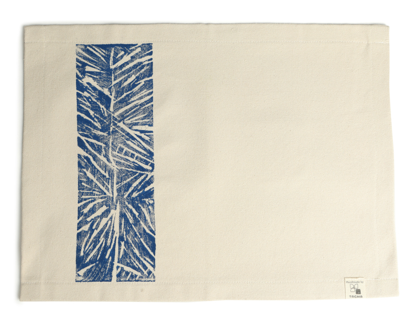 Σουπλά Υφασμάτινο Χειροποίητο Μπλε