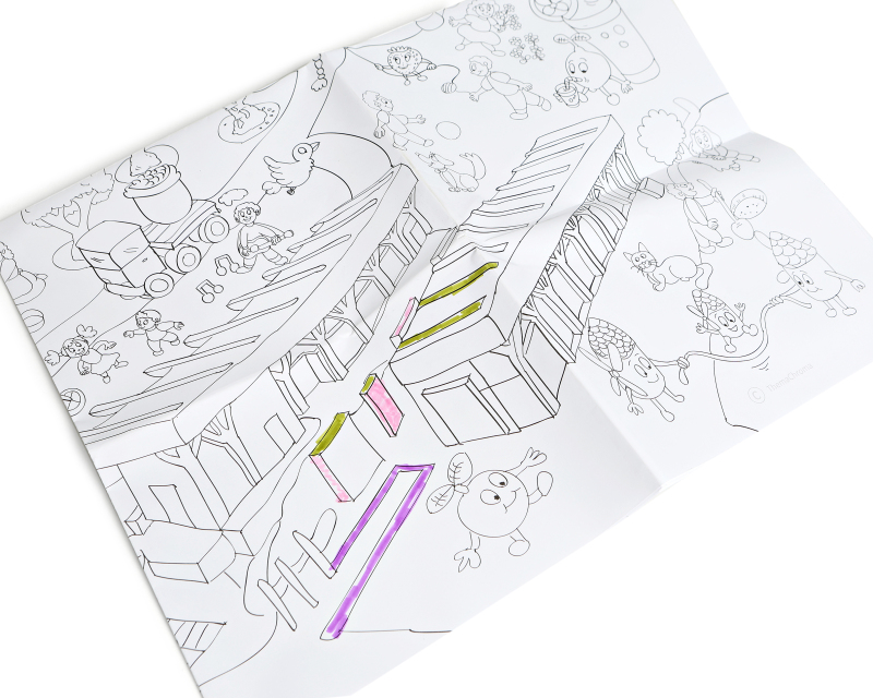 Coloring Poster Chios Mastic Museum 1