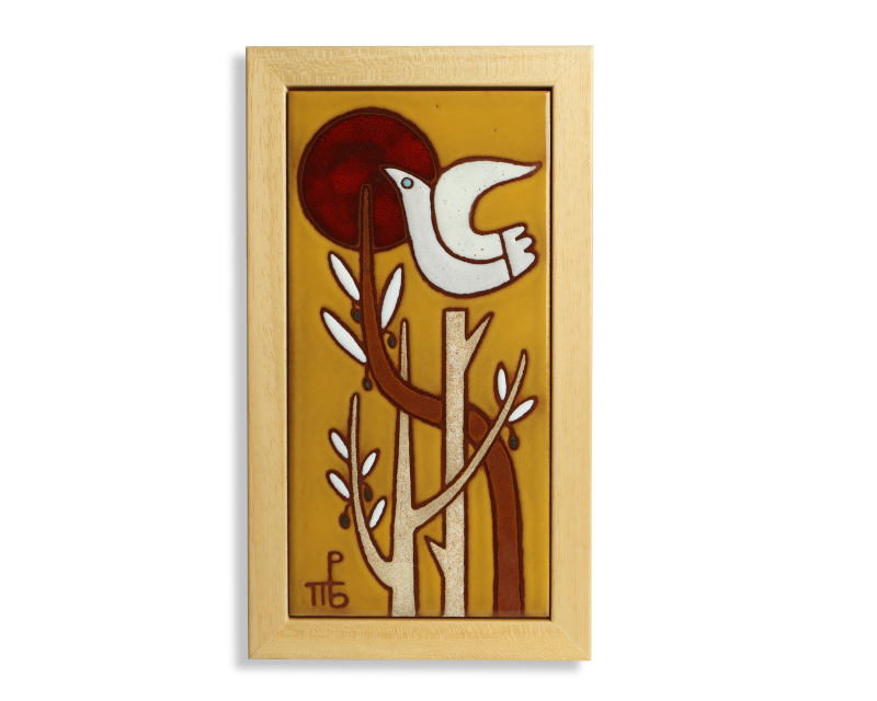 Κάδρο Κεραμικό Ελιά Βαλσαμάκη 13x23εκ.