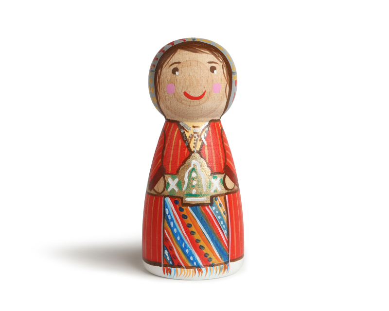 Figurine Traditional Costume Soufli Female