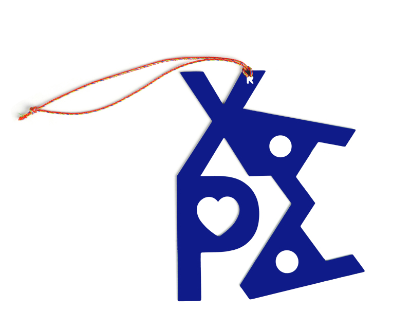 Στολίδι Μεταλλικό Χαρά