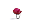 Ring with Red Flower 0
