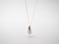 Pendant Silver and Marble with Chain 2